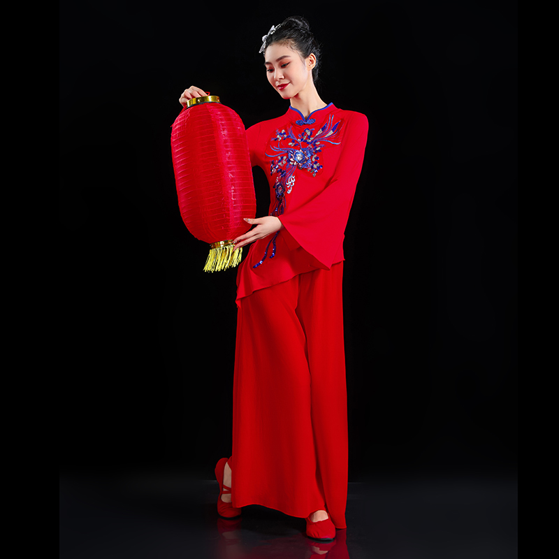 科技与传统文化的融合，2023年最新秧歌服装风采展示